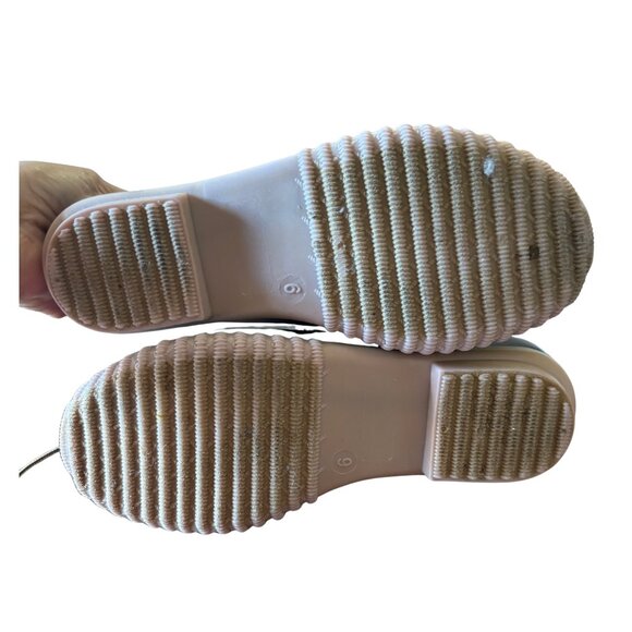 Magellan Outdoors Womens Duck Boots 6 Brown Navy Faux Shearling Lined Waterproof - Picture 6 of 10